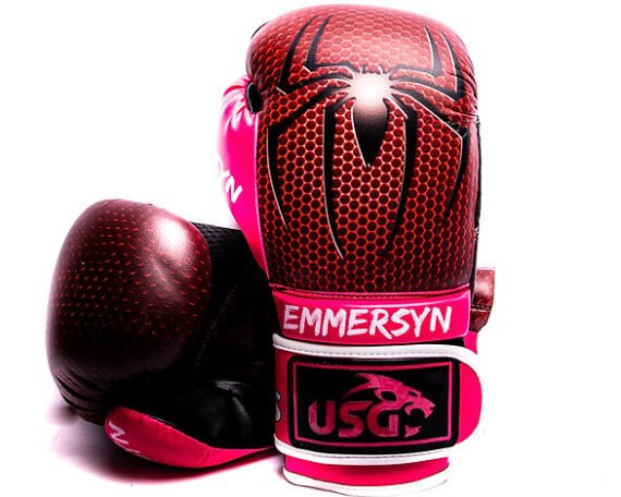 USG Kids Spider-Man Custom Superhero 6oz gloves